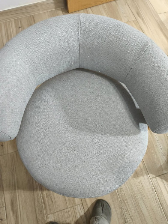 Vintage IKEA FRIDENE Armchair - Designed by Carina Bengs, Textile, Grey (photo 3 of 5)