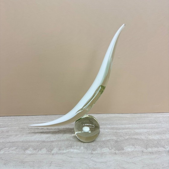 Image 1 of Escultura de cristal de Murano de Livio Seguso, Italia