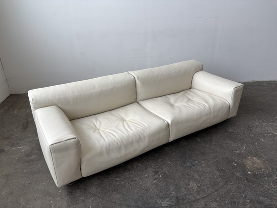 Image 1 of Sofá de diseño extrasuave de piel Living Divani