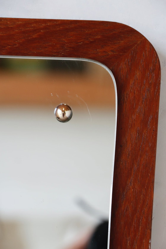 Image 1 of Vintage Scandinavian Teak Mirror - 60's - 28.03.25.02