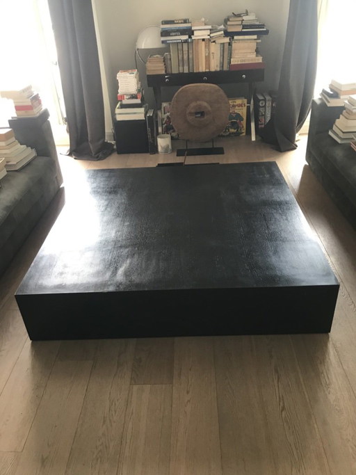 Armani/Casa "Danzica" XXL Table basse – 1ère Génération (2004) – 150x150x30