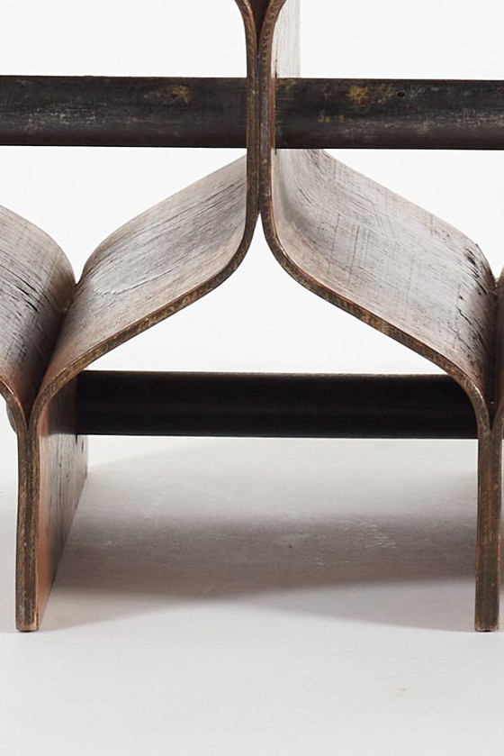 Image 1 of Torsten Johansson AB Formträ Wine rack Swedish 1960s