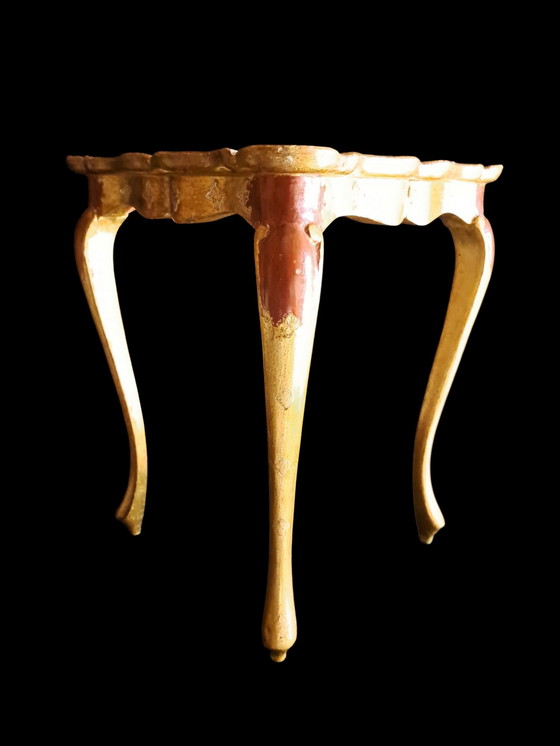 Image 1 of Italiaans Florantijns bijzet tafeltje 1960