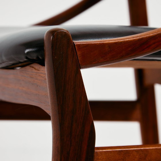 Image 1 of MK10691 Rosewood dining chair by Vestervig Eriksen for Brdr. Tromborg, Set of 4