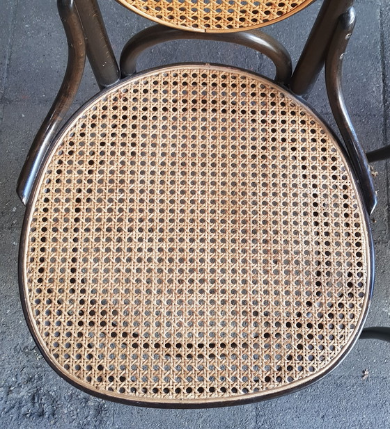 Image 1 of 4 Thonet stoelen model Long John uit 1978