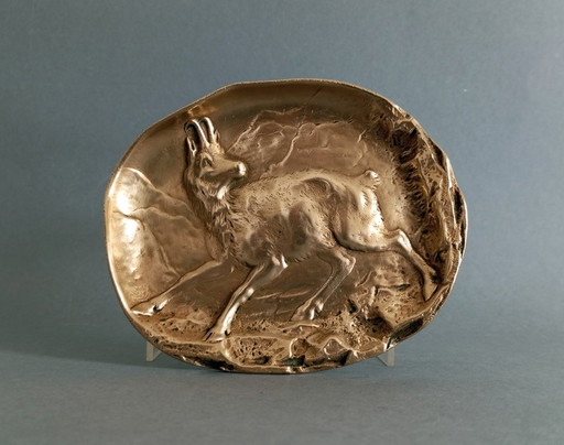 Krupp Berndorf Austria - art deco bowl designed by Otto Jarl 1900