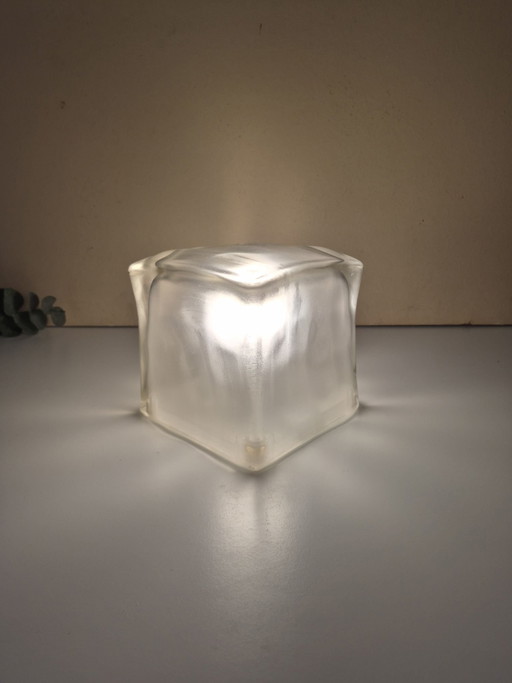 Lampe Vintage Ikea Iviken. Lampe Ice Cube années 90.