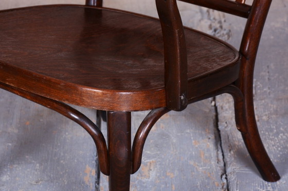 Restored Art Deco Armchair, by Josef Frank for Thonet, Beech, Czech, 1930s – Wood (photo 7 of 11)