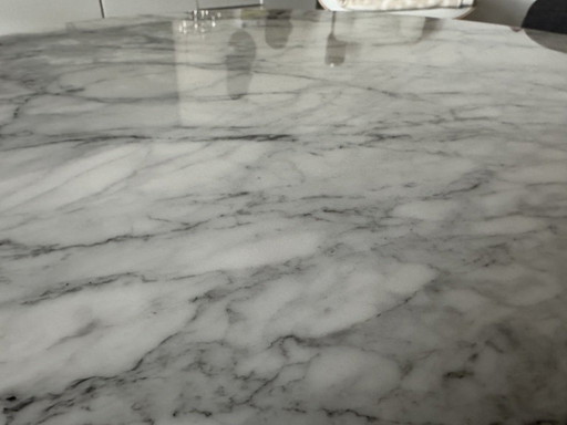 Tavolino da caffè originale Warren Platner di Knoll, marmo Arabescato