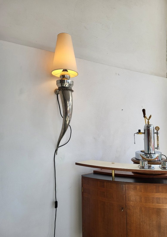 Image 1 of Lámpara de pared de diseño italiano Piero Figura | Athena