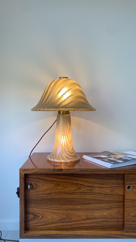 Image 1 of Lampe de table vintage champignon XXL Peill & Putzler