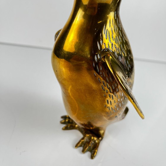 Brass penguin sculpture, Hollywood regency style - Midcentury modern – Decorative Objects (photo 11 of 13)
