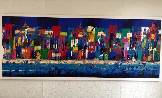 Image 1 of Marea di pittura colorata