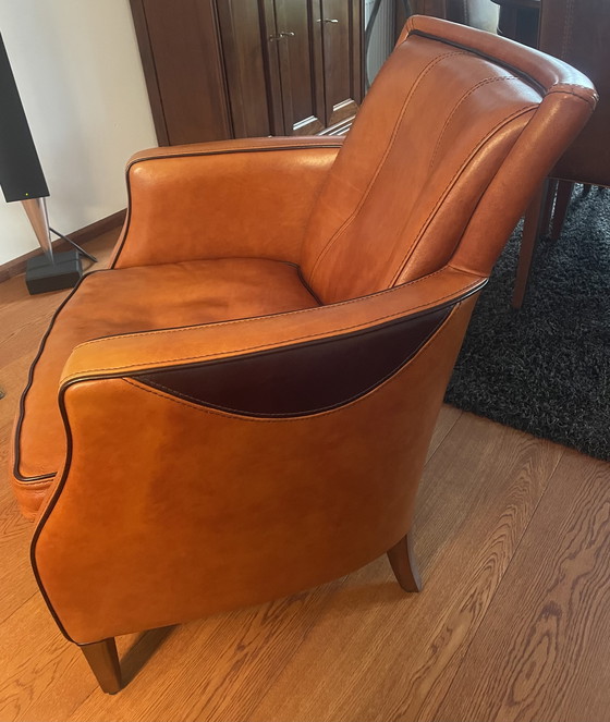 Image 1 of Sessel Agora Low Leder Tabak /1004