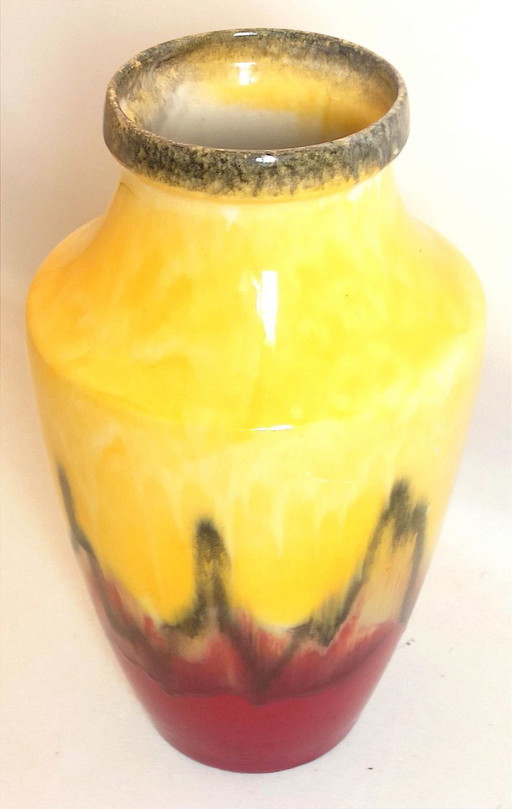 West Germany ceramic vase Height 40 cm