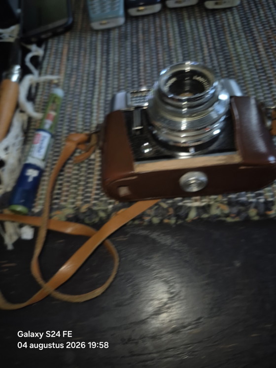 Cámara – Voigtländer, Objetos decorativos, Glass, Leather (photo 5 of 9)