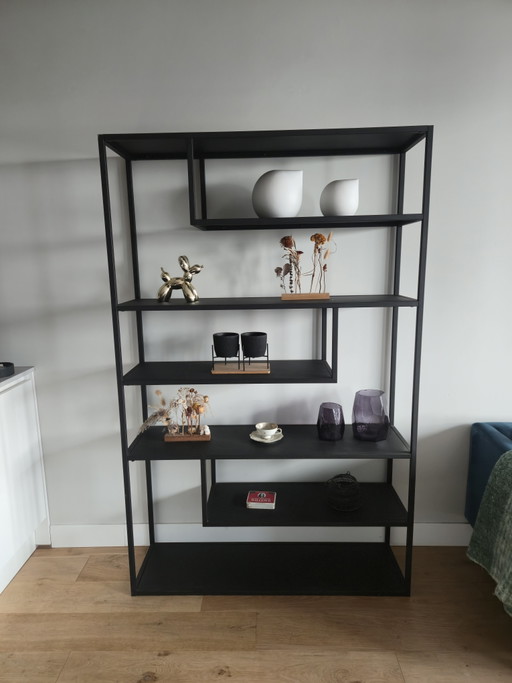 WOOOD Teun XL – Armoire à compartiments, noire – boekenkasten, Metal (photo 2 of 5)