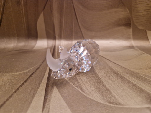 Rhinocéros Swarovski