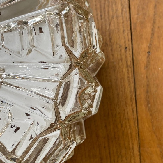 Image 1 of lampada da parete o da soffitto in vetro a oblò minimalista