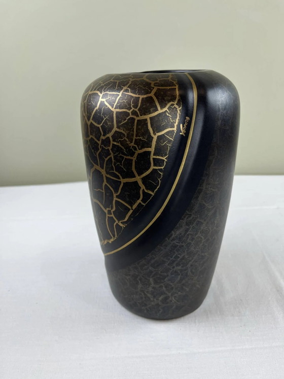 Vaas met gouden schubben – Vazen, Porcelain (photo 9 of 9)