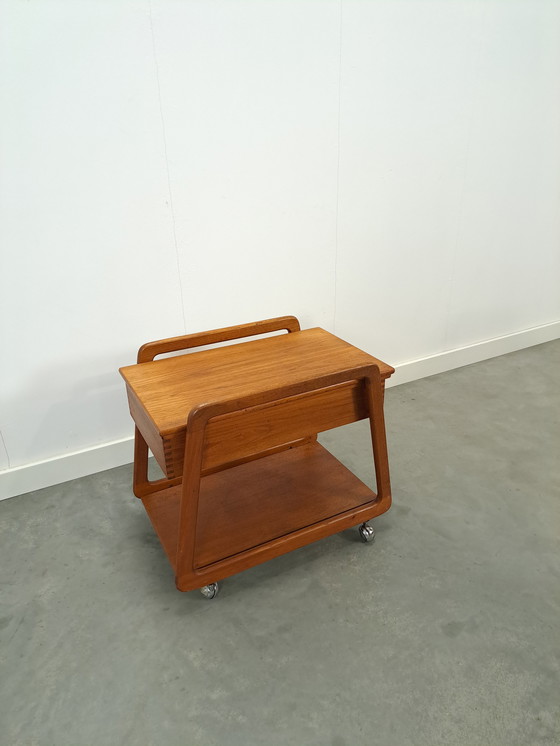 Image 1 of Teak Denmark Sika Mobler Trolley