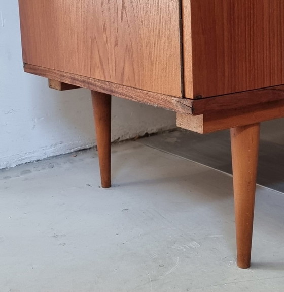 Mid Century Kleiderschrank, Kleiderschränke, Holz, Braun (Foto 13 von 15)