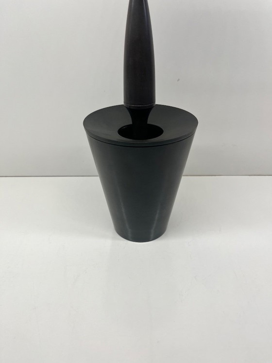 Image 1 of Joe Cactus Aschenbecher von Philippe Starck für Alessi, schwarzes Bakelit, Sammlerdesign