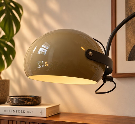 Set Of 2 Vintage Dijkstra Booglampen / Arc Lamp – Jaren 70 – Dutch Design – Dijkstra Lampen, wandlampen (photo 2 of 2)