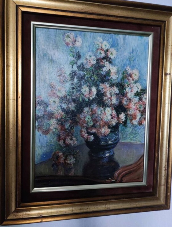 Image 1 of Pintura de crisantemos
