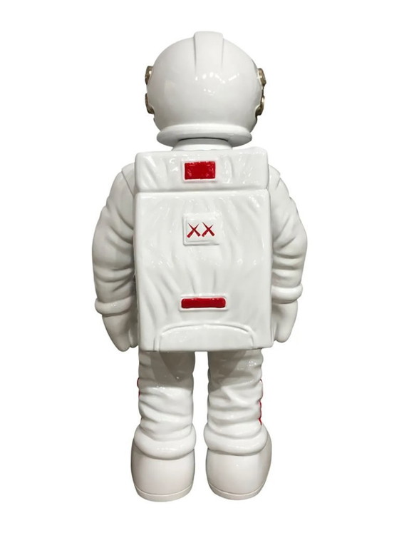 Image 1 of Fiberglass Sculpture - Astronaut - White