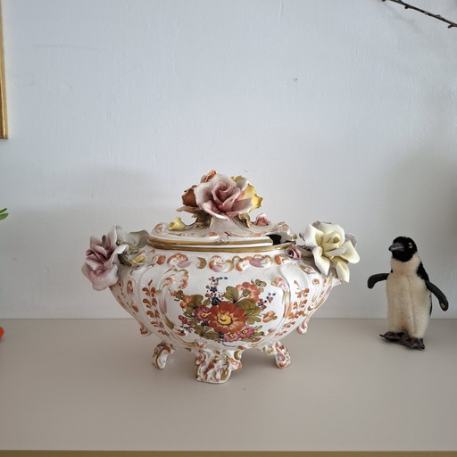 Italian Baroque Soup Tureen Bassano