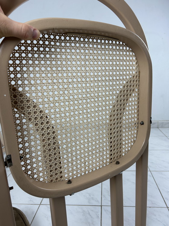 Image 1 of 6x Sedia pieghevole italiana Gigi Sabadin per Crassevig modello Arca