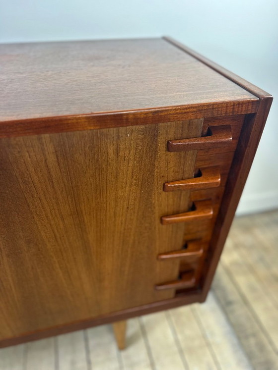 Image 1 of Vintage Scandinavian teak sideboard, 1970s