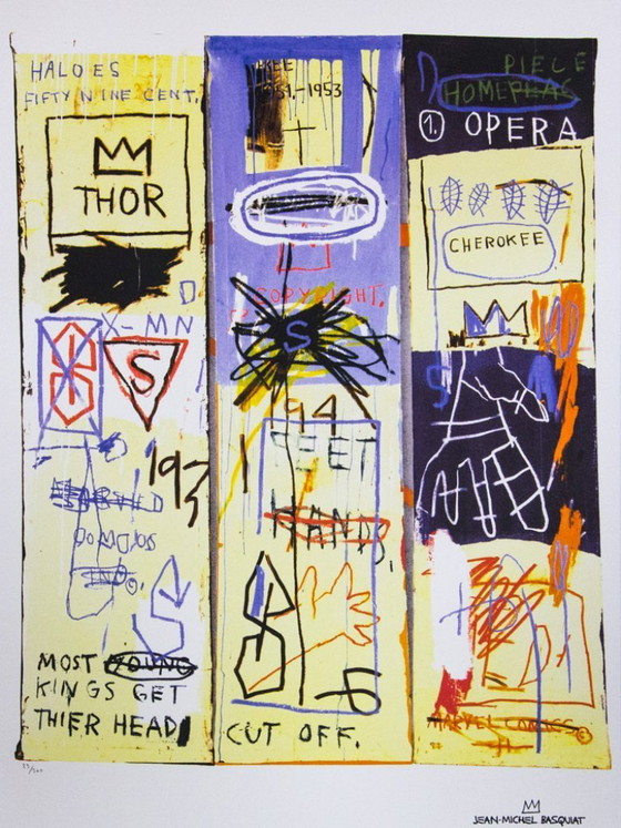 Image 1 of Jean-Michel Basquiat 'Charles the First'