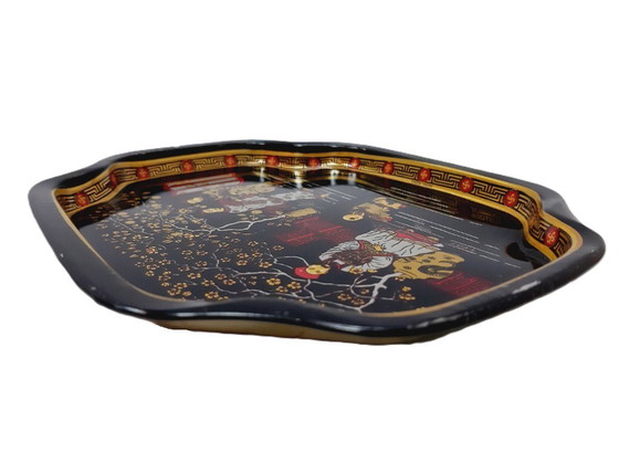 Image 1 of Vassoio di latta cinese d'epoca