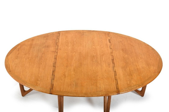 Image 1 of Drop Leaf Dining Table by Niels Koefoed Dinamarca Años 60
