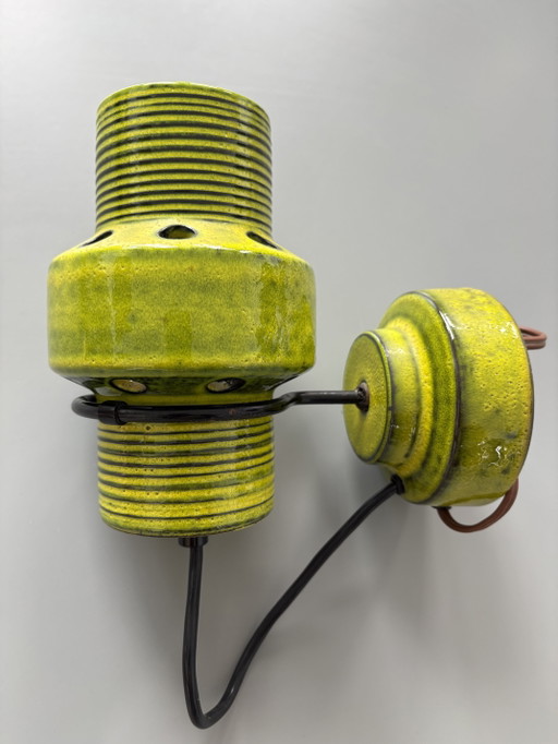 Vintage Keramik 60er/70er Wandleuchte – wandlampen, Ceramic