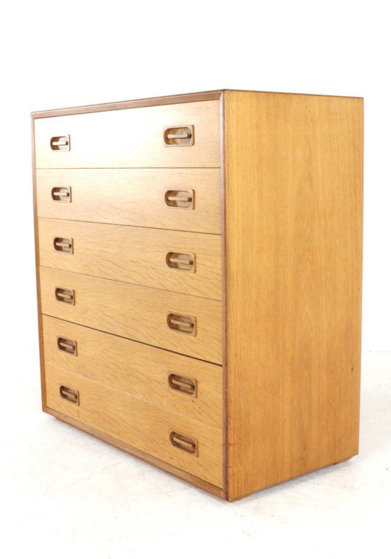Cassettiera vintage Dyrlund Smith, stile danese di metà secolo. – Cassettiere, Wood (photo 3 of 15)
