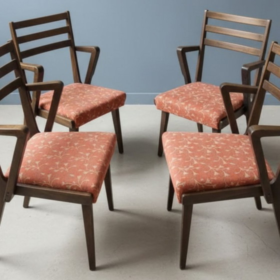 Image 1 of Set of 4 Mid-Century Chairs by Jitona, 1970s