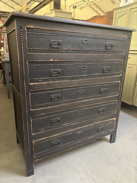 Image 1 of Vintage Brocante ladekast