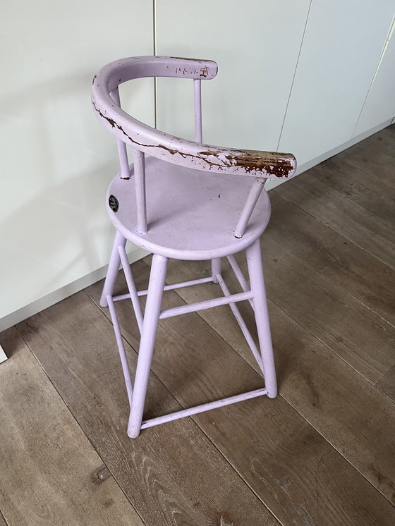 Image 1 of Kibofa hippe kinderstoel geverfd 