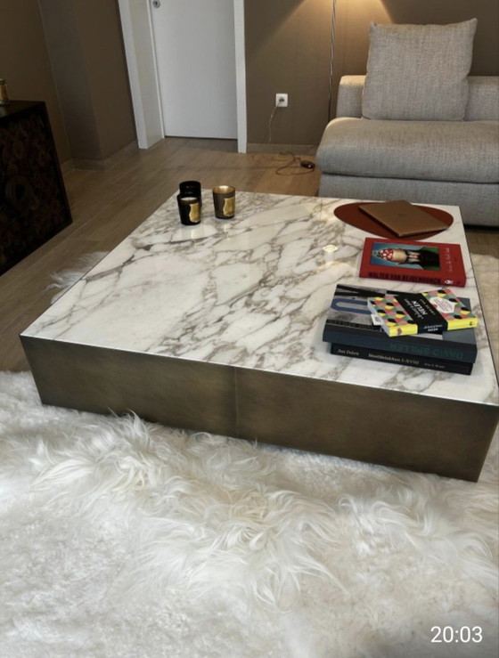 Coffee table Belt Design Meridiani – Marble, Wood (photo 4 of 5)