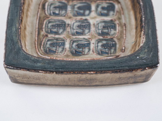 Bol en céramique, design danois, années 1960, fabriqué par Royal Copenhagen, Marron, Vintage (photo 6 sur 9)
