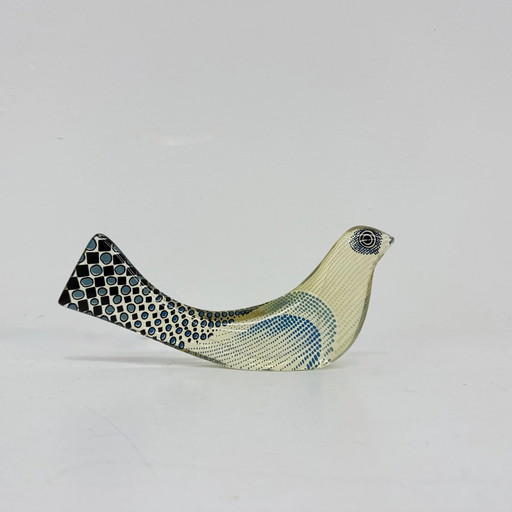 Mid-Century Modern Large Resin Dove by Abraham Palatnik Brazil , 1970s