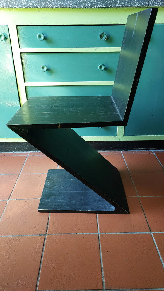 Image 1 of Chaise Zigzag