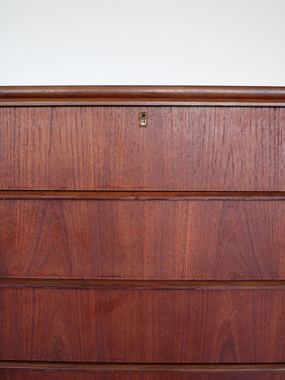 Vintage Deense ladekast in teak – Ladekasten, Wood (photo 6 of 8)