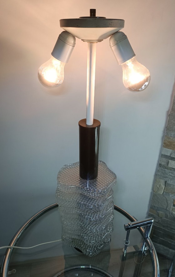 Tafellamp van Carl Fagerlund voor Orrefors, jaren 70. – Tafellampen, Glass (photo 7 of 7)