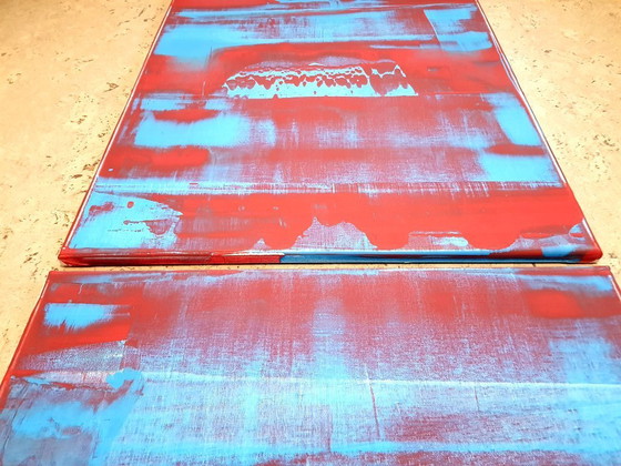 Image 1 of Jürgen Angeler - Fusione rosso+blu