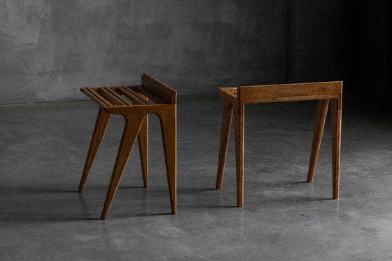 Image 1 of Porte-bagages conçus par Gio Ponti pour l'hôtel Parco, Italie, années 1950