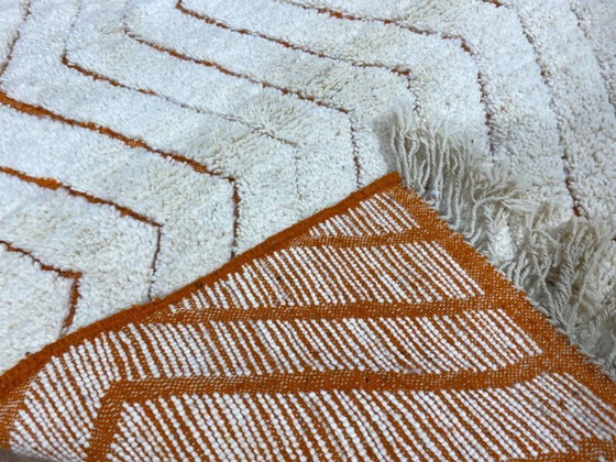 Image 1 of Tapis bérbere décoré 100cm×200cm